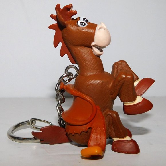 Disney Toy Story Movie Horse Bullseye 3" Keychain - Picture 1 of 6